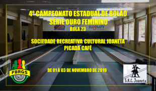 ESTADUAL SERIE OURO FEMININO