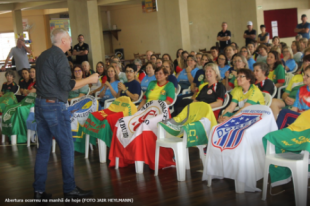 ABERTURA 4º CAMP. SÉRIE OURO FEMININO EM JOANETA
PRESIDENTE FBRGS