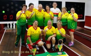 CLUBE 15 DE NOVEMBRO - CAMPO BOM VICE CAMPEÃ MASTER FEMININO/19