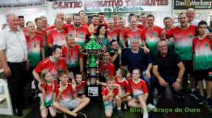 SOCIEDADE CENTRO RECREATIVO TIRADENTES - CAMPEÃO SÉRIE OURO MASC.