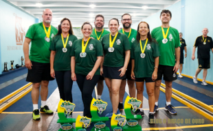 SOC. MORGENAU -- VICE CAMPEÃ MASCULINO, FEMININO E MISTO
BRAÇO BRONZE FEM - ADRIANA PIERRI - MORGENAU 810 PINOS
BRAÇO BRONZE MISTO -- ERLEI BODZIAKI 871 PINOS
