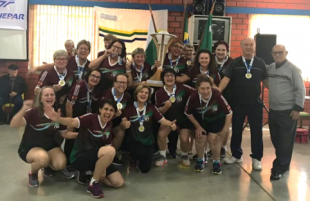 SOC. ESP. RECR. CULT. SALTO DO NORTE - VICE CAMPEÃS BRASILEIRAS DE CLUBES  SENIOR FEMININO/2019