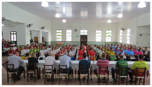 Abertura do Primeiro Campeonato da Melhor Idade Feminino Lindolfo Collor