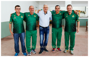 Equipe da FBRGS no 1º Campeonato da Melhor Idade Feminino Lindolfo Collor 2.017