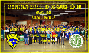 CAMP. BRASILEIRO DE CLUBES SENIOR MASC - B 23