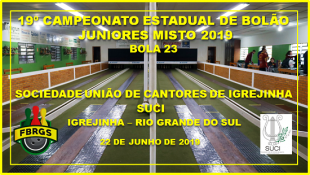 19º ESTADUAL JUNIORES MISTO - B 23