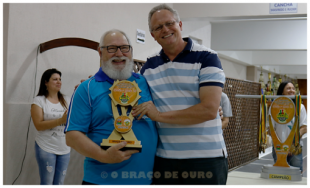 Braço de Ouro do 1º Campeonato da Melhor Idade Masculino 2.017
