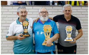 Premiação dos Individuais, foto coletiva, Melhor Idade masculina 2017