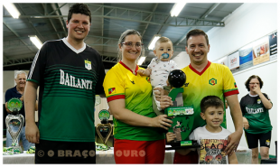 Casal Braço de Ouro do Campeonato de casais, serie Ouro 2017.