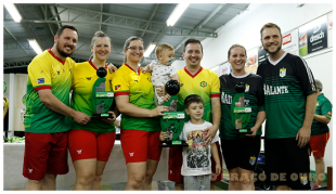 Premiação dos individuais do Campeonato estadual 2017 da Série Ouro de Casais.