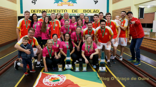 AS EQUIPES CAMPEÃS - SOCIEDADE RECREATIVA IPIRANGA E MASCULINO - SOCIEDADE GINÁSTICA NOVO HAMBURGO AS EQUIPES CAMPEÃS - SOCIEDADE RECREATIVA IPIRANGA E MASCULINO - SOCIEDADE GINÁSTICA NOVO HAMBURGO