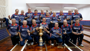 SOC. GINÁSTICA IJUI - IJUI - VICE CAMPEÃO 4º ESTADUAL SÉRIE OURO MASTER MASCULINO -  SANTA MARIA